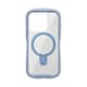 41-962039 [iFace Reflection Magnetic 強化ガラスクリアケース ペールブルー iPhone 15 Pro]