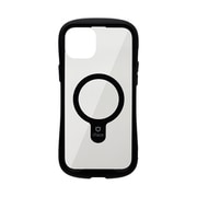 41-962046 [iFace Reflection Magnetic 強化ガラスクリアケース ブラック iPhone 15 Plus]