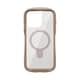 41-962077 [iFace Reflection Magnetic 強化ガラスクリアケース ベージュ iPhone 15 Pro Max]