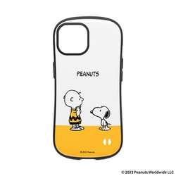 41-962862 [iFace First Classケース PEANUTS スヌーピー&チャーリー・ブラウン イエロー iPhone 15]