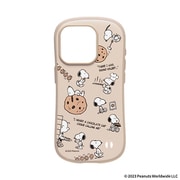 41-962923 [iFace First Class Cafeケース PEANUTS チョコチップクッキー iPhone 15 Pro]
