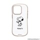 41-962930 [iFace First Class Cafeケース PEANUTS コーヒー iPhone 15 Pro]