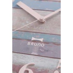 ヨドバシ.com - ブルーノ BRUNO BCR008-BL [電波ビンテージウッドクロック ブルー] 通販【全品無料配達】