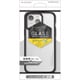 PM-A23DTSLFCGBK [iPhone 15 Pro Max 用 ケース ハイブリッド カバー 衝撃吸収 軽量 薄型 ワイヤレス充電可 ストラップホール付 背面ガラスクリア 硬度9H ストラップホールシート付 TOUGH SLIM LITE ブラック]