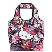サンリオキャラクターズ 和柄 エコバッグ ハローキティ 桜蝶 [キャラクターグッズ]