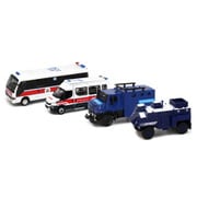 ATBS022 Bs20 機動部隊 4台セット（ATC65053 ATC64264 ATC65373 ATC65394） [ダイキャストミニカー]