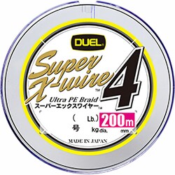 スーパーエックスワイヤー4 200m 0.6号 5CR