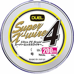 スーパーエックスワイヤー4 200m 1.5号 5CR