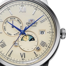 【4万円お得】Orient Bambino RN-AK0803Y Amazon.com: Orient Bambino Sun & Moon Automatic Watch
