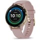 Venu 3S （ヴェニュー 3S） Pink Dawn / Peach Gold（ピンクドーン / ピーチゴールド） 41mm シリコンバンド GPSスマートウォッチ 心電図（ECG）アプリ Suica対応 010-02785-43