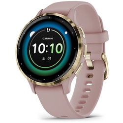 ヨドバシ.com - ガーミン GARMIN Venu 3S （ヴェニュー 3S） Pink Dawn / Peach Gold（ピンクドーン /  ピーチゴールド） 41mm シリコンバンド GPSスマートウォッチ Suica対応 010-02785-43 通販【全品無料配達】