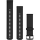 010-13256-21 [Quick Release バンド 22mm Black Silicone / Slate]