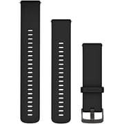 010-13256-21 [Quick Release バンド 22mm Black Silicone / Slate]