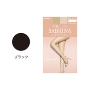 SABRINA（サブリナ） 伝線しにくい パンティ部の切り替えなしで美しい ストッキング L-LL ブラック SB515L