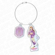 ラブライブ！虹ヶ咲学園スクールアイドル同好会 ワイヤーキーホルダー レトロモダン Ver. 近江彼方 [キャラクターグッズ]