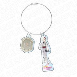 ラブライブ！虹ヶ咲学園スクールアイドル同好会 ワイヤーキーホルダー レトロモダン Ver. ミア・テイラー [キャラクターグッズ]