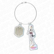ラブライブ！虹ヶ咲学園スクールアイドル同好会 ワイヤーキーホルダー レトロモダン Ver. ミア・テイラー [キャラクターグッズ]