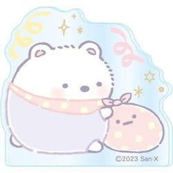 すみっコぐらし アクリルクリップバッジ しろくま [キャラクターグッズ]