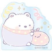 すみっコぐらし アクリルクリップバッジ しろくま [キャラクターグッズ]