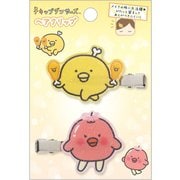 FE37506 チキップダンサーズ ヘアクリップ ほねチキン＆りんごあめ [キャラクターグッズ]
