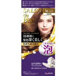 サロンドプロ 泡のヘアカラー エクストラリッチ 白髪用 3B ベージュブラウン [医薬部外品]