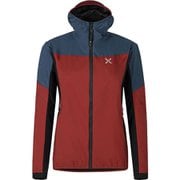 エアーアクション ハイブリットジャケットW AIR ACTION HYBRID JACKET WOMAN MJAW35W 6186 タバコ/スティールブルー Lサイズ [ソフトシェルジャケット レディース]