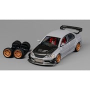 CM64-EVOIX-12CB 1/64 三菱 ランサー エボリューション IX Widebody カーボン/グレー [ダイキャストミニカー]