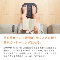 シックスパッド　フットフィットライト　foot fit  lite 足　　MTG