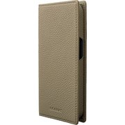 GBCSC-IP24TPE [iPhone 15 Pro用 G-FOLIO シュランケンカーフレザー フォリオケース トープ]