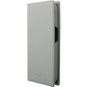 CBCCL-IP24GRY [iPhone 15 Pro用 G-FOLIO ソフトグレインレザー フォリオケース グレー]