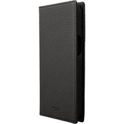 CBCCL-IP26BLK [iPhone 15 Pro Max用 G-FOLIO ソフトグレインレザー フォリオケース ブラック]
