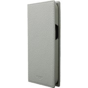 CBCCL-IP26GRY [iPhone 15 Pro Max用 G-FOLIO ソフトグレインレザー フォリオケース グレー]