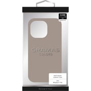 CSCCL-IP24GRG [iPhone 15 Pro用 ソフトグレインレザーケース グレージュ]