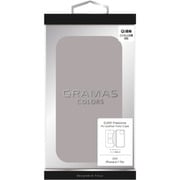 CBCEP-IP24GRY [iPhone 15 Pro用 EURO Passione PUレザー フォリオケース チタングレー]