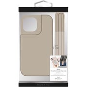 CSSMM-IP23GRG [iPhone 15用 Mou PUレザー ショルダーストラップケース グレージュ]