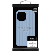 CTPRB-IP24BLU Rib ショックプルーフケース スモーキーブルー