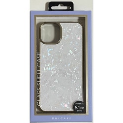 UNI-CSIP23M-0GS-A [iPhone 15用 ケース Glass Shell Case gold]