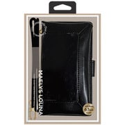 ML-CSDIP23MP-2MP-A [iPhone 15 Pro用 ポーチ付き 手帳型ショルダーケース Minimal Pouch Case black]