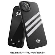 iPhone 15 Plus用 ケース adidas OR Moulded Case PU black/white 53811