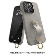 iPhone 15 Pro用 ケース adidas OR Premium Full Wrap Handstrap Case Beige Gold 53847
