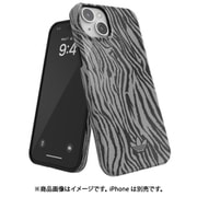 iPhone 15 Plus用 ケース adidas OR Dual Layer Shock Shell Tiger Case black/grey 53868