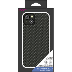 DCS-IPD23LKVMBK [iPhone 15 Plus用 ケース Ultra Slim & Light Case DURO マットブラック]