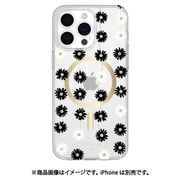 iPhone 15 Pro Max用 ケース KSNY Protective Hardshell MagSafe対応 - Daisy Chain/Black White KS052630
