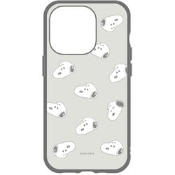 SNGG-04C [iPhone 15 Pro IIIIfitケース 総柄 ピーナッツ]