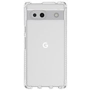 IT_P7ACSTPSC_TR [Pixel7a 対応 ケース 耐衝撃 ソフト TPU クリア カバー 軽量 抗菌 リサイクル 素材 スマホケース SPECTRUM R / CLEAR トランスパレント]