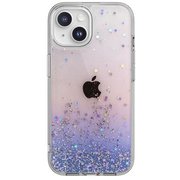 SE_IONCSPTSF_TW [iPhone 15 対応 ケース キラキラ グリッター ラメ かわいい スマホケース 耐衝撃 米軍 MIL規格 クリア 大人可愛い キラキラケース StarField トワイライト]