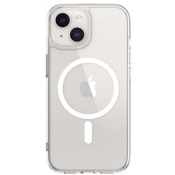 SE_IONCSPTSM_TR [iPhone 15 対応 ケース Magsafe 対応 マグネット 付/耐衝撃 米軍 MIL規格 クリア 耐衝撃ケース 透明 薄型 クリアケース ストラップホール 付 Crush M トランスパレント]