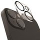 RT_IODSPBGGL_CL [iPhone 15/15 Plus 対応 カメラ保護カバー 指紋 傷 防止 カメラレンズ保護 日本製 9H 強化ガラス 薄い 0.33mm Glass クリア]
