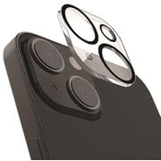RT_IODSPBGGL_CL [iPhone 15/15 Plus 対応 カメラ保護カバー 指紋 傷 防止 カメラレンズ保護 日本製 9H 強化ガラス 薄い 0.33mm Glass クリア]