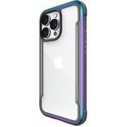 RT_IOGCSAPSH_IR [iPhone 15 Pro Max 対応 ケース 耐衝撃 米軍MIL規格 クリア スマホケース 衝撃吸収 傷 保護 薄型 アルミ フレーム クリアケース Shield イリデセント]